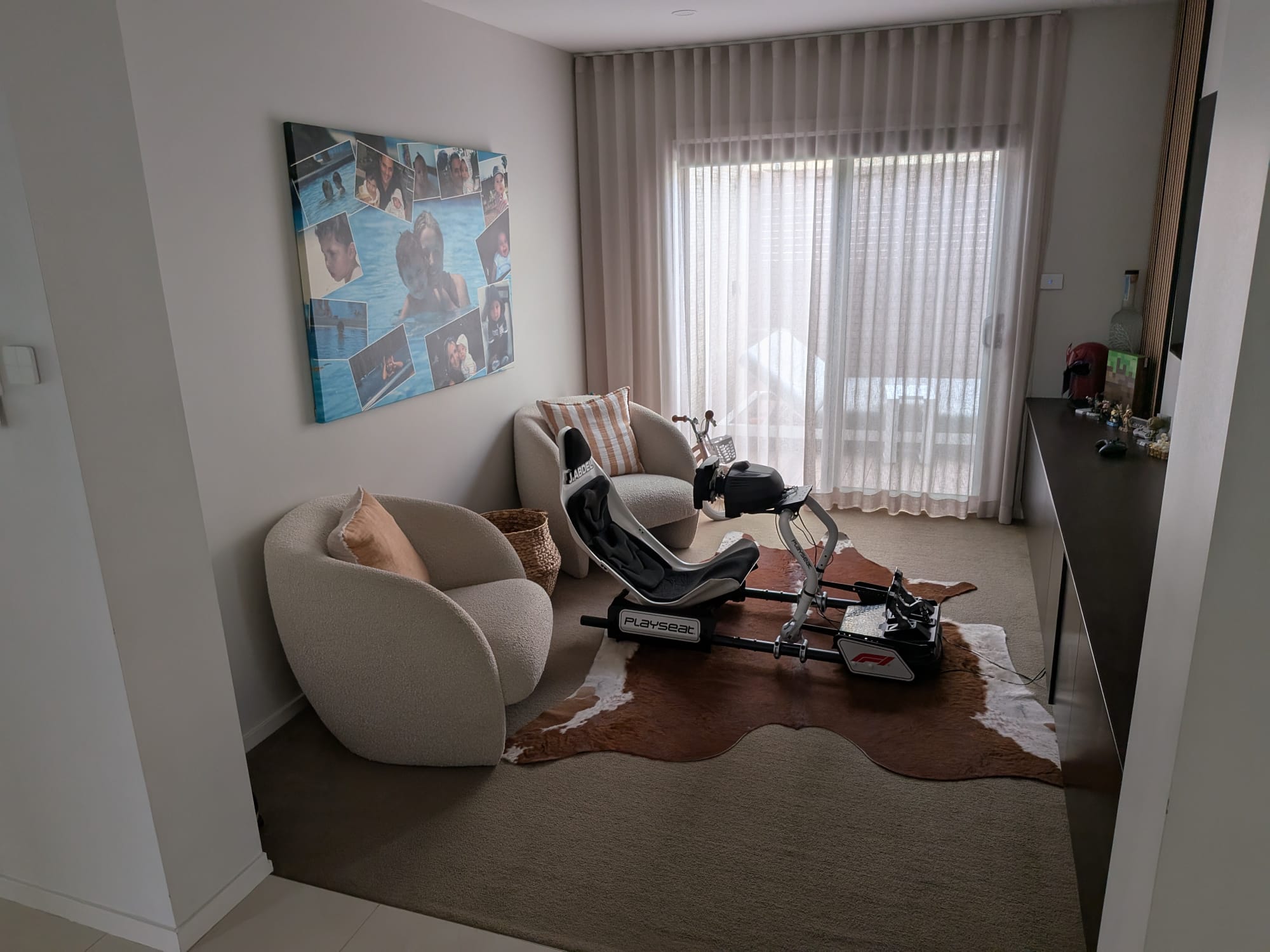 Messy kids room before staging
